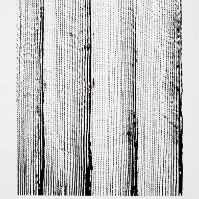 Line Studies #6, Ink on paper, 11.5 in x 15 in