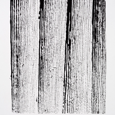 Line Studies #5, Ink on paper, 11.5 in x 15 in