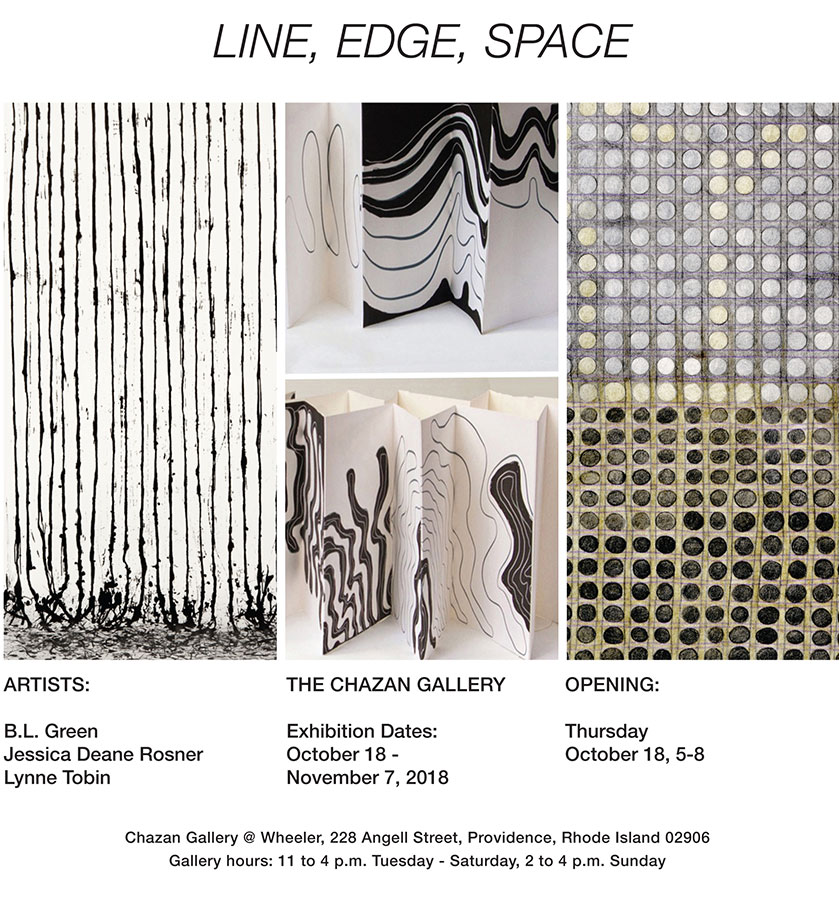 Line, Edge, Space at Chazan Gallery with Lynne Tobin