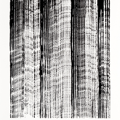 Line studies series II, #1 ink on paper, 11.5 in x 15 in